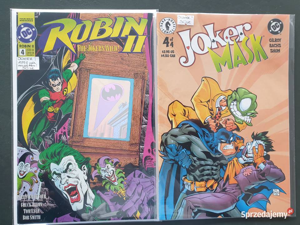 Joker zestaw 12 oryginalnych komiksów DC USA Amerykańskie Gdynia