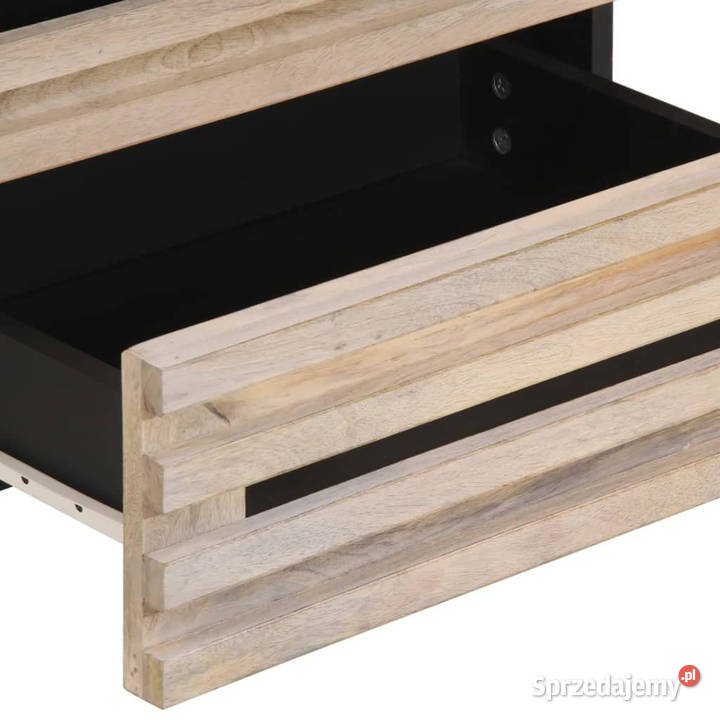 Szafka nocna 50x34x62 lite drewno mango WM377484 Warszawa