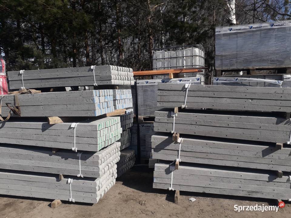 Słupki betonowe 220 mb Karmanowice