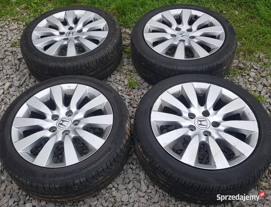 KOŁA ALUMINIOWE 17 HONDA CIVIC IX komplet Opony i felgi mazowieckie Radom sprzedam