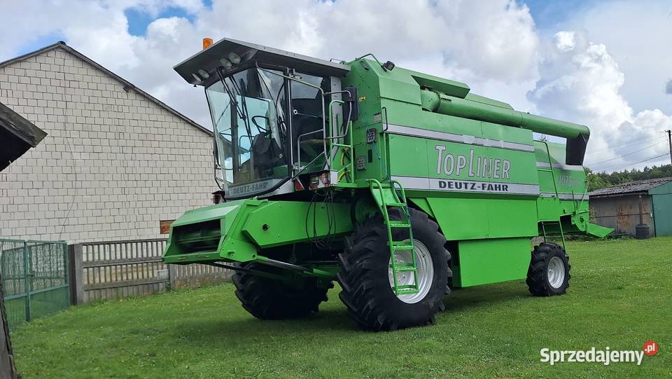 Kombajn DeutzFahr TopLiner 4075 hts Fendt John nieuszkodzony Charsznica