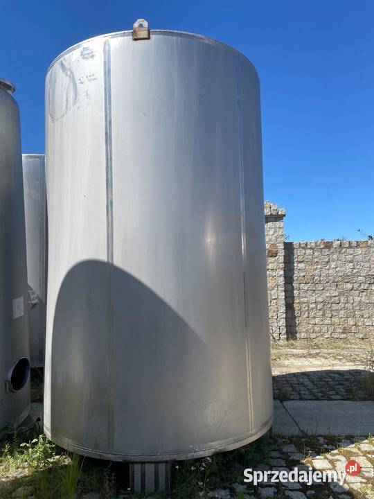 Zbiornik ze stali kwasoodpornej 13500l stal 316L Wtelno