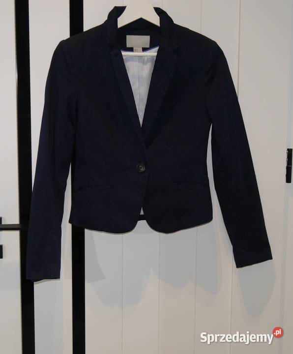 HM śliczna elegancka marynarka 34 XS H&M