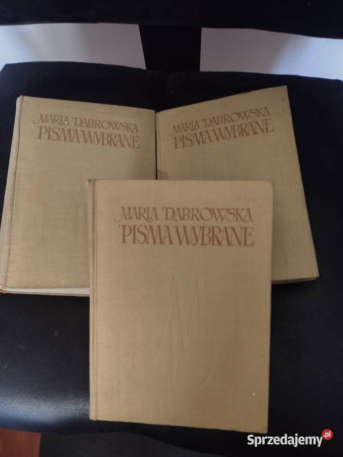 Pisma wybrane Czarna sprzedam