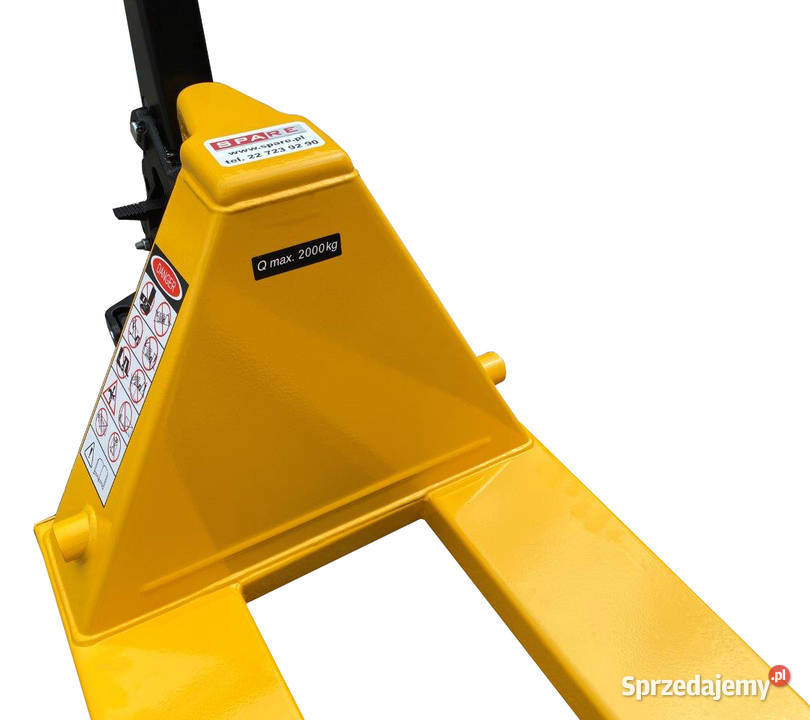 Długi wózek paletowy widłowy 2000mm AC20 mazowieckie Bronisze sprzedam