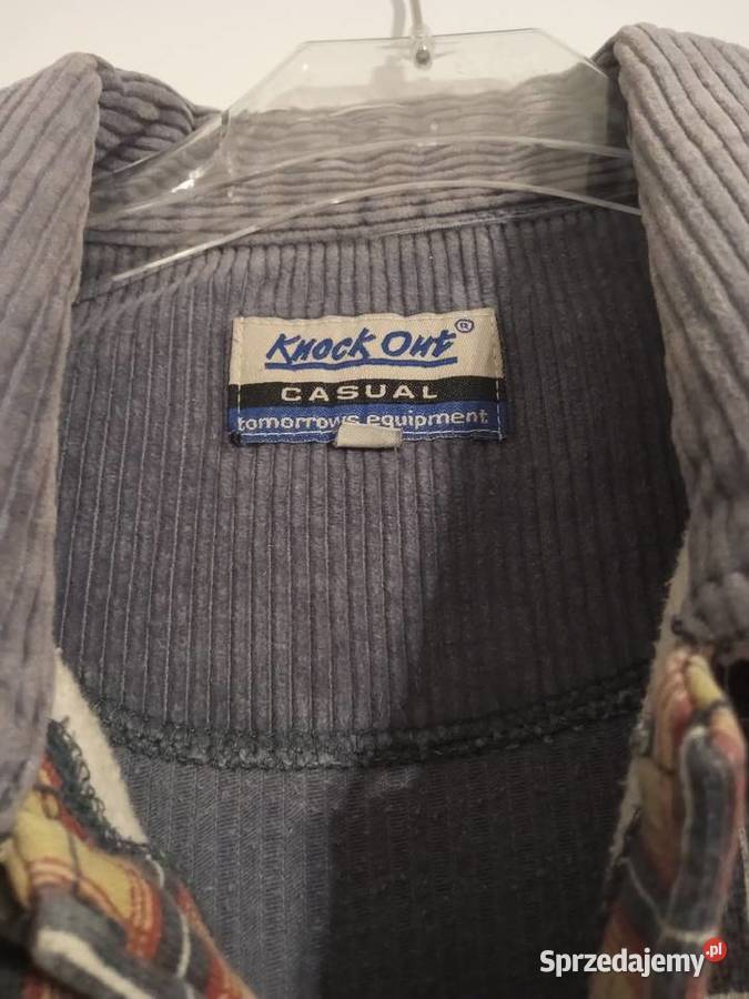 Koszula męska sztruksowa Tychy