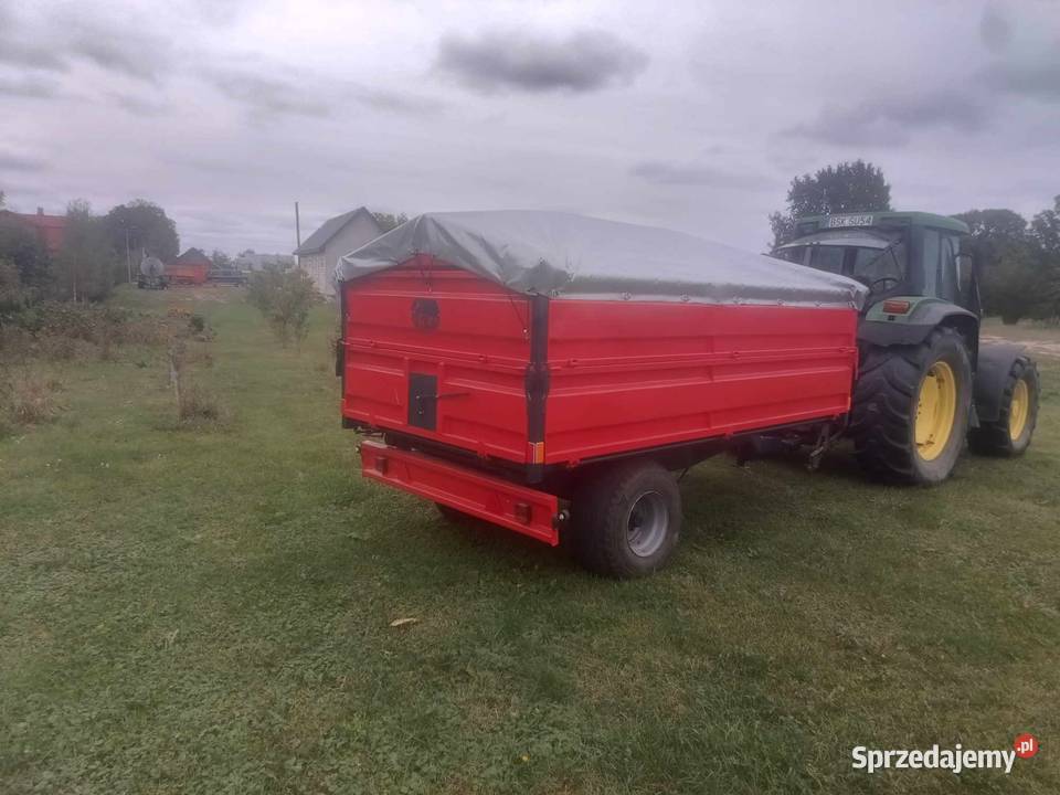 Przyczepa wywrotka jednoosiowa 45t wywrot TYM Cimoszka