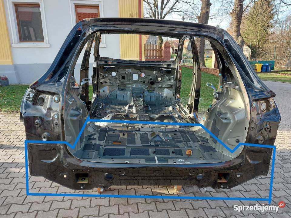 Mercedes EQA 250 W243 WANNA PODŁOGA BAGAŻNIKA