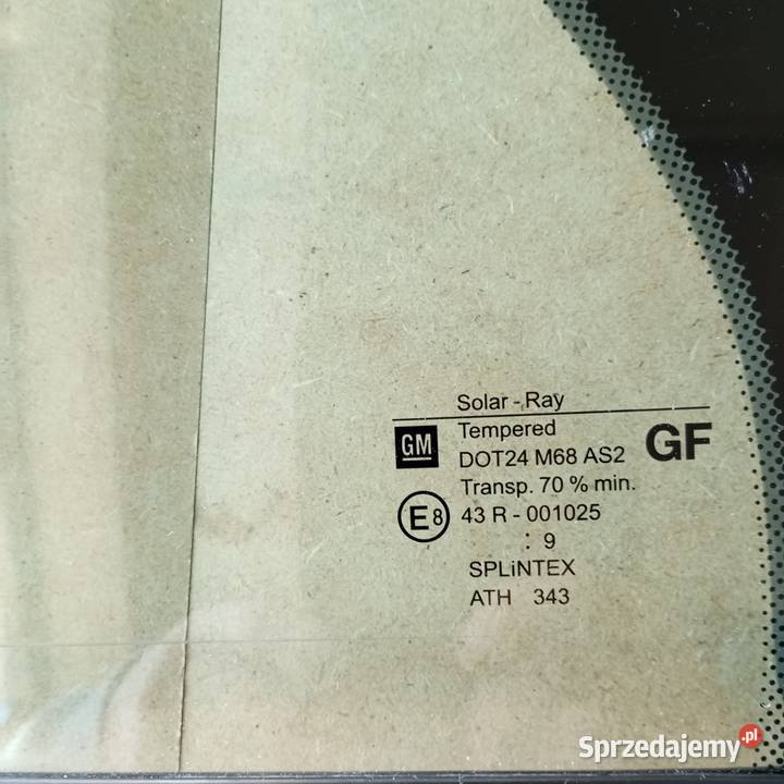 9701r Cadillac Catera szyba boczna tylna lewa osobowe Karoseryjne Złotoryja