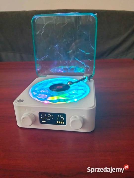 Głośnik Retro Bluetooth 4w1 Szum Morza Projektor opolskie Grodków