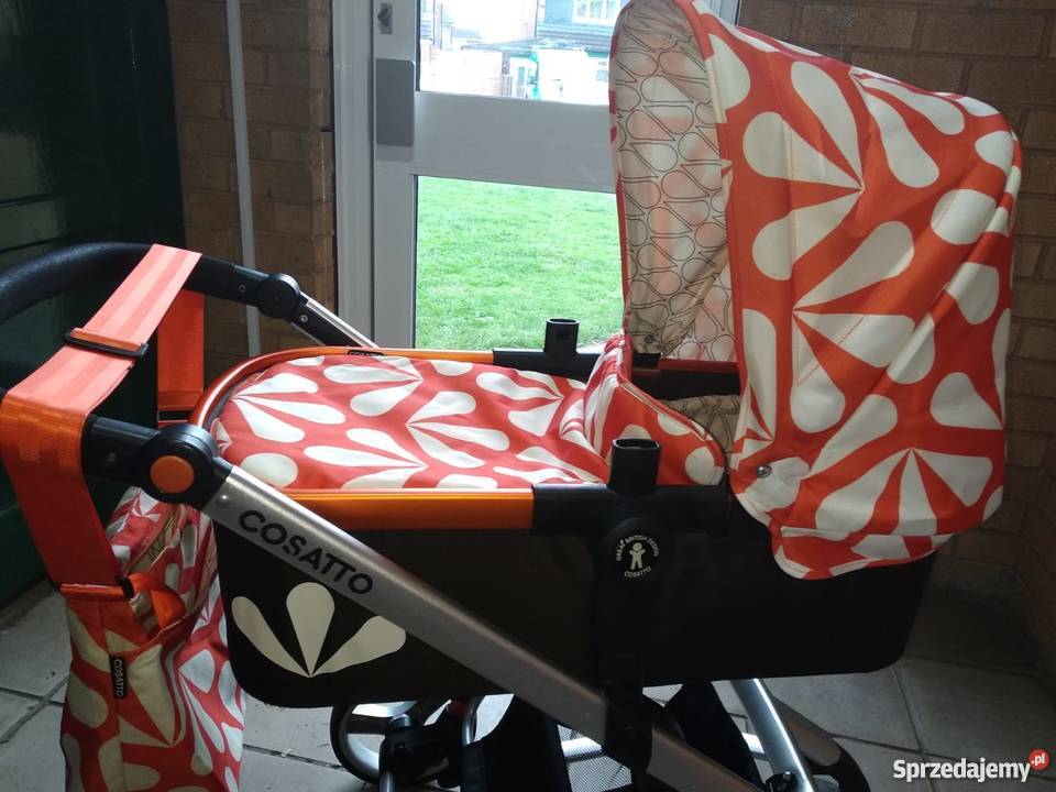 Wózek wielofunkcyjny Cossato Giggle Zdejmowana tapicerka  Kielce