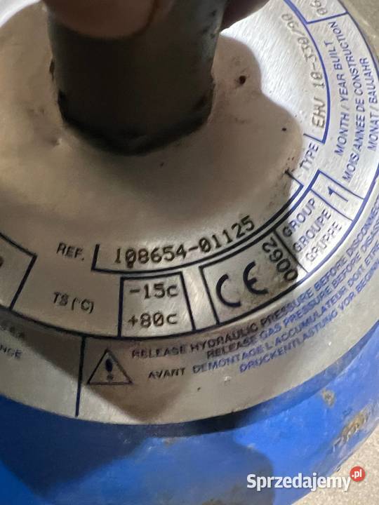 Parker EHV 135000A25BC200 10865401125 Akumulator Poznań