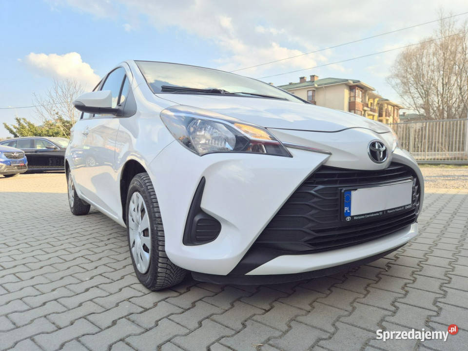 Toyota Yaris Salon Polska Bezwypadkowy Faktura biały Konstancin-Jeziorna