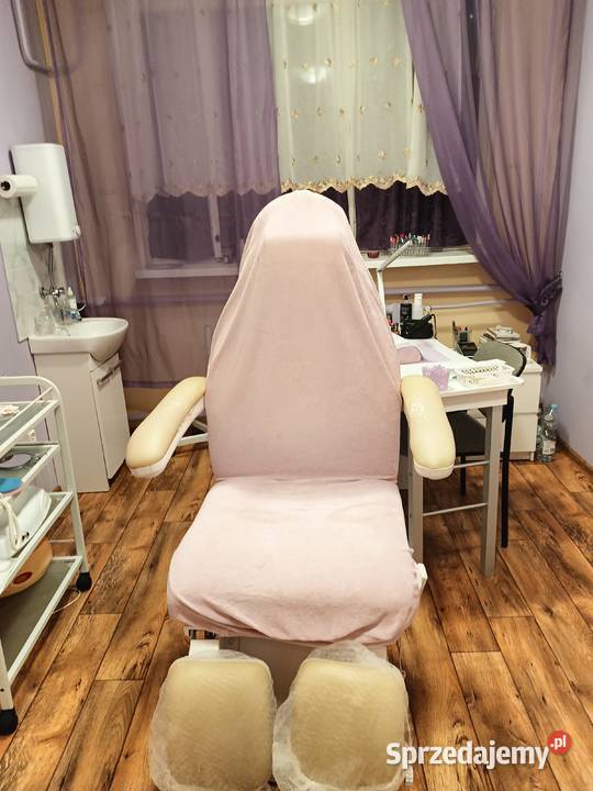 Fotel kosmetyczny elektryczny rozkładany Wyposażenie salonów Warszawa