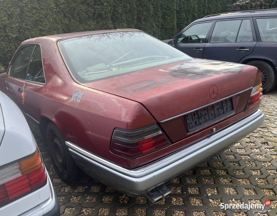 Mercedes C 124 Coupe na części śląskie Kłomnice sprzedam