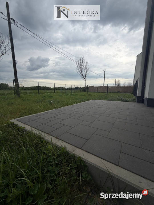 Nowoczesny bliźniak 60 m 3 pokoje Ogród Grabiny pustak