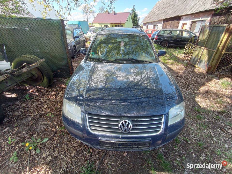 Volkswagen Passat Kombi 19 TDI 96 kW 2002 r Szklarka Myślniewska sprzedam