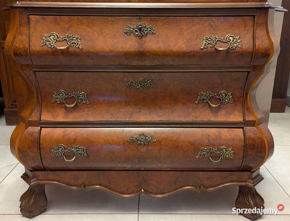 Witrynaserwantka neobarok czeczotaszer 1115 Antyki, Sztuka, Kolekcje Dąbrowa Górnicza