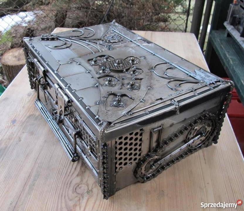 skrzynia metalowa spawana steampunk Kraków