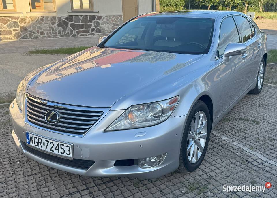 Lexus LS 460 V8 Full bez pneumatyki 2010r nieuszkodzony mazowieckie Grójec sprzedam