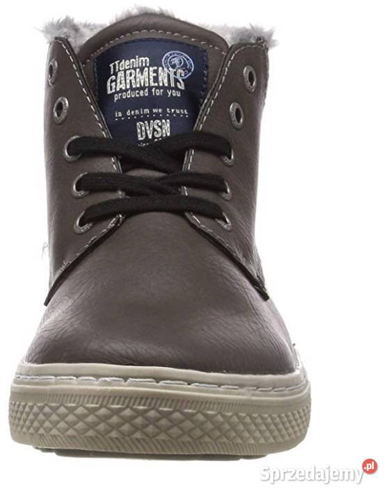 40 Sneakersy męskie Tom Tailor grafitowe 265 Szczerbice