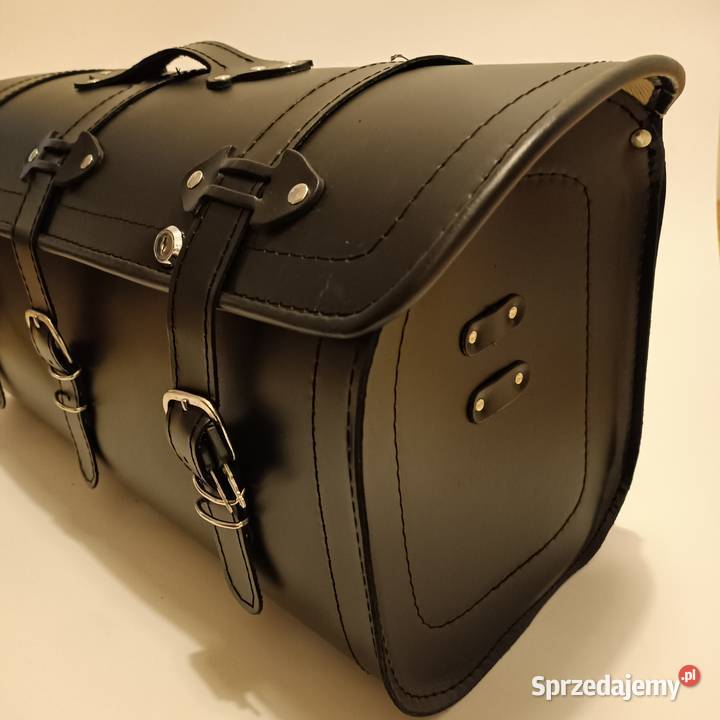 SAKWA CENTRALNA SKÓRA NATURALNA 65 ZAMKI CHOPPER Sakwy i torby Łódź sprzedam