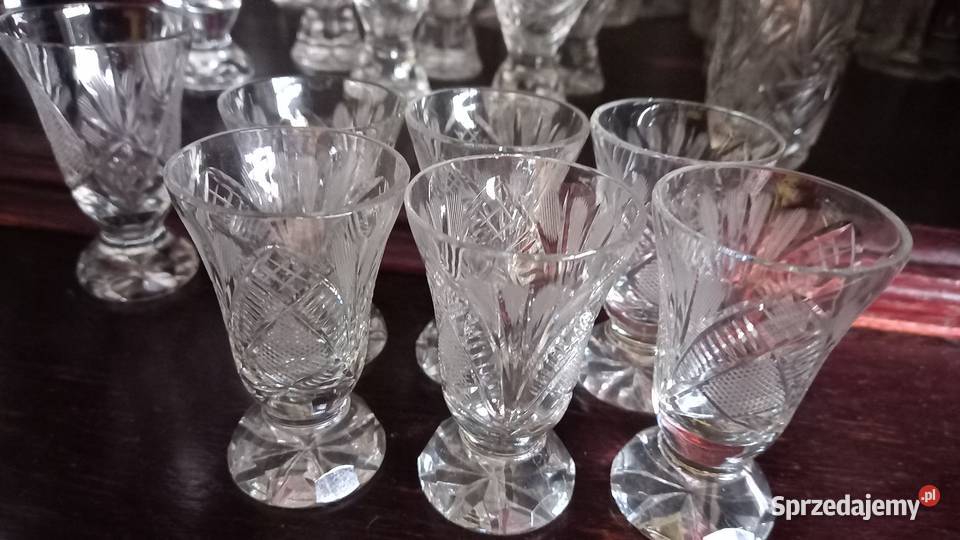Kieliszki kryształowe komplet 6 Warszawa sprzedam