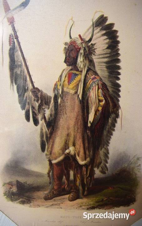 Historia Indian północnej Ameryki 4 reprodukcje Chełmno