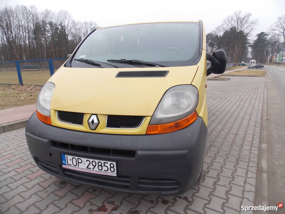 Renault Trafic 2003 Klimatyzacja Hak 6biegów 5os Samochody osobowe lubelskie Poniatowa