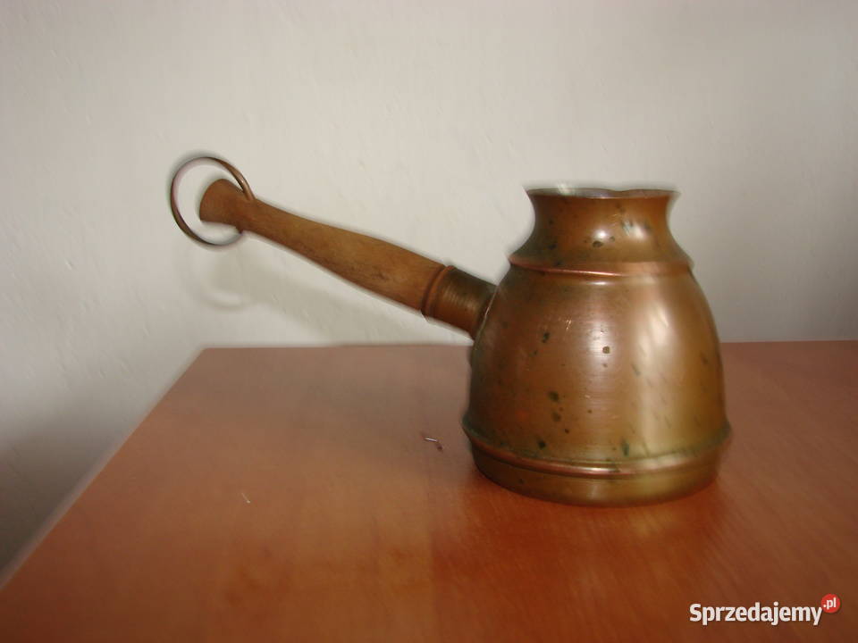 miedziany tygielek do kawy Pruszcz Gdański sprzedam