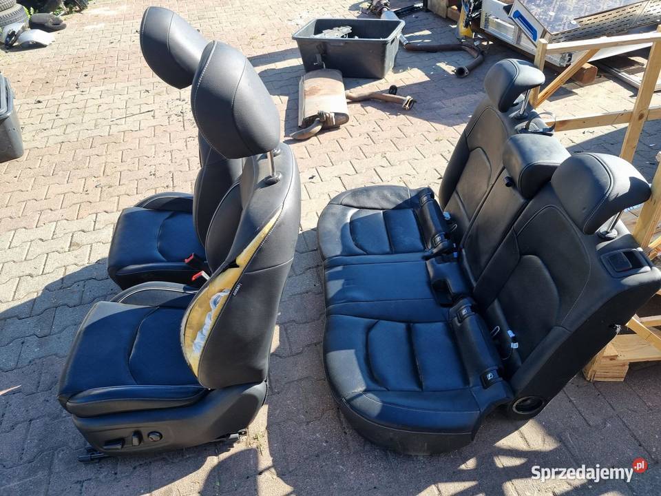 FOTEL FOTELE KANAPA TYŁ SKÓRA WENTYLOWANE KIA