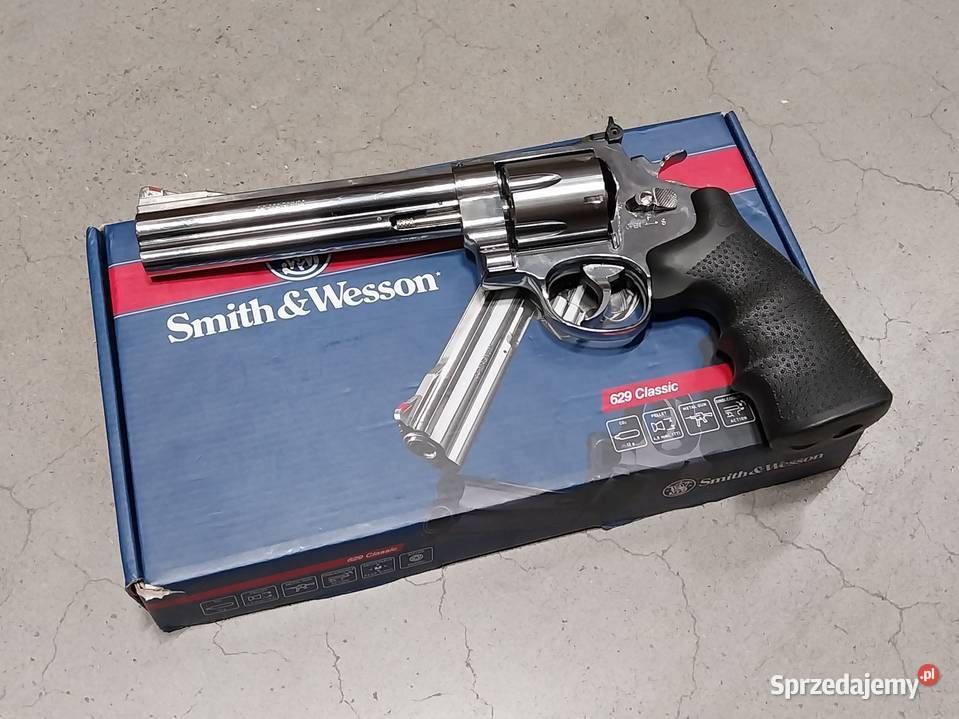 Rewolwer wiatrówka SmithWesson 629 Classic 45 mm Czeladź