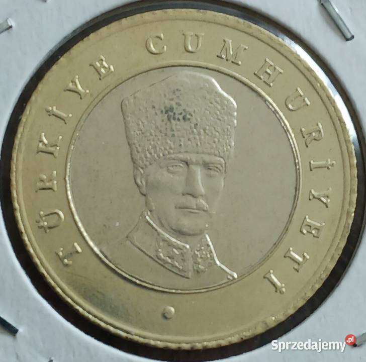 5 Lira Turcja 2024 r 100 rocznica Republiki wielkopolskie Konin sprzedam