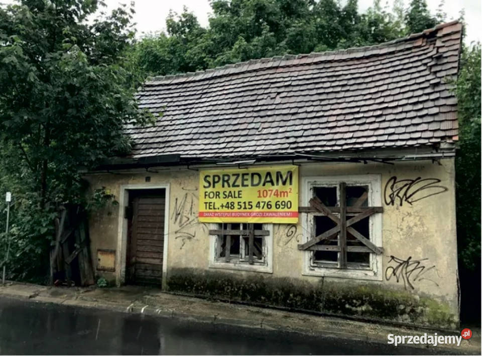 Działka 1074m2 Plot for sale Zielona Gora Rajska lubuskie Zielona Góra