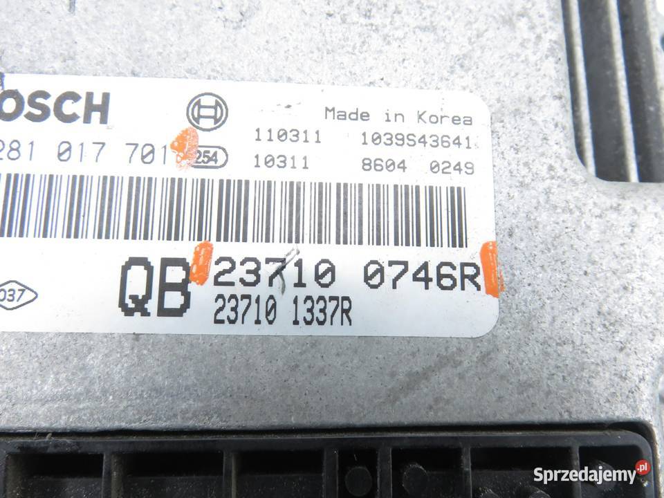 STEROWNIK RENAULT KOLEOS I HY 20 dCi 4x4 150