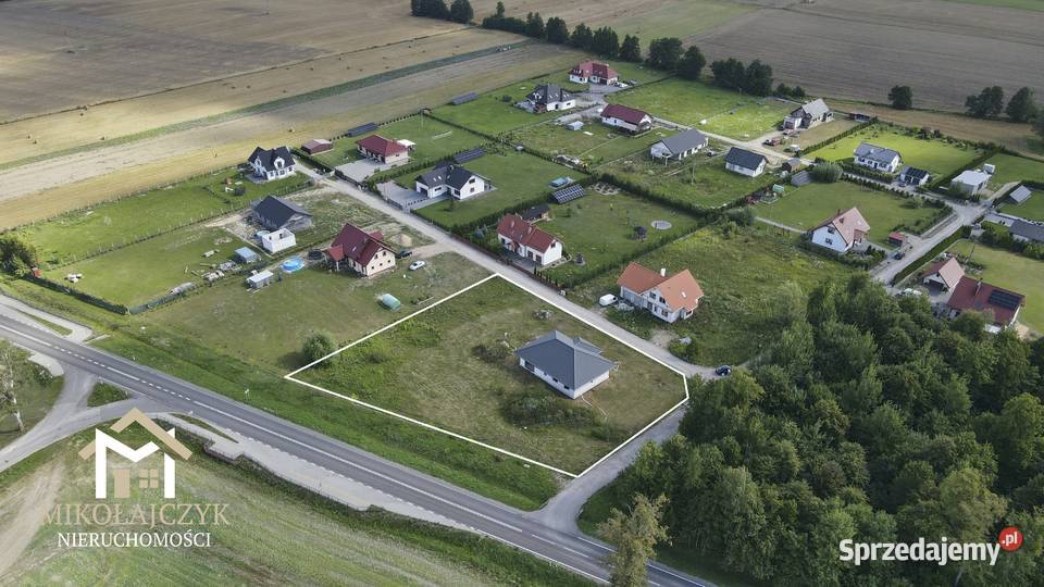 Dom wolnostojący do wykończenia Dąbrowa 128 m2 Bartoszyce sprzedam