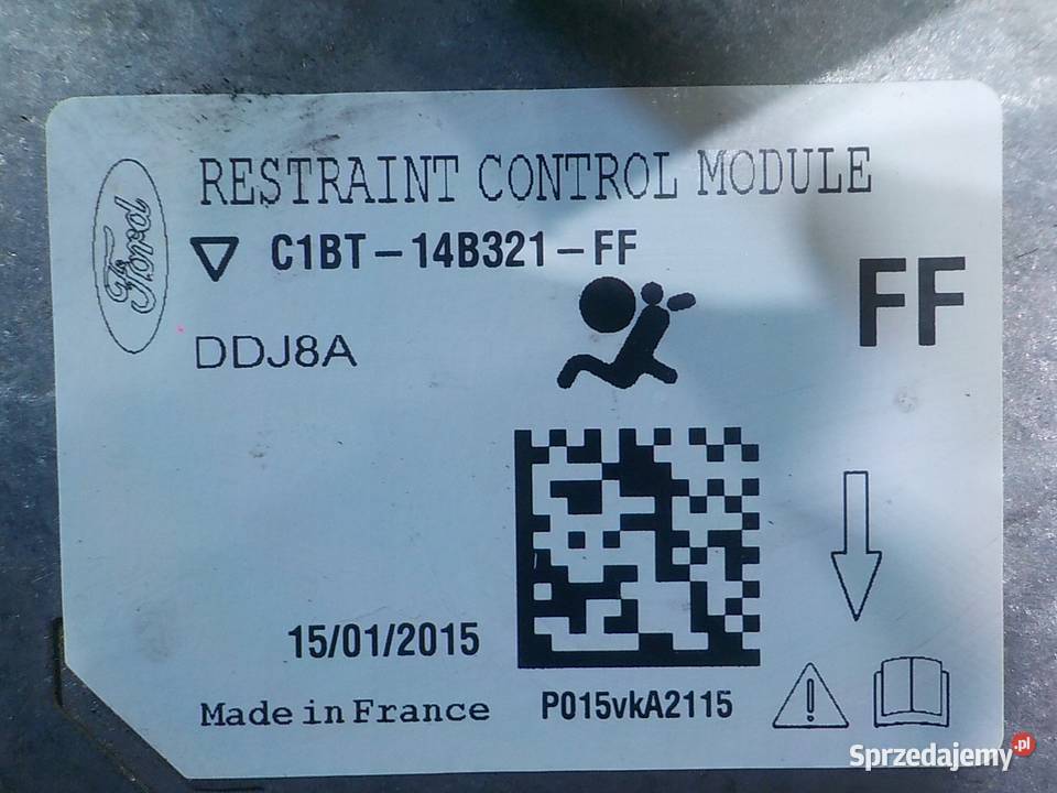 FORD FIESTA MK7 LIFT 10 B 15r HB 3D modul sensor osobowe Suków