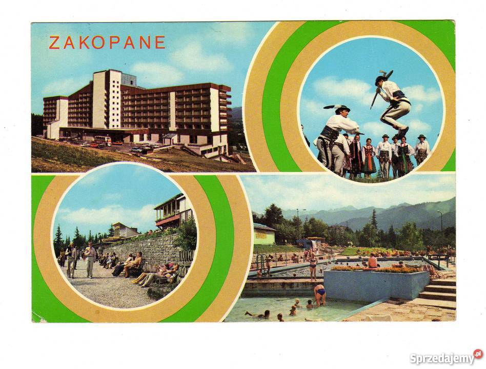 ZAKOPANE POCZTÓWKA WIELOWIDOKOWA Krynki sprzedam
