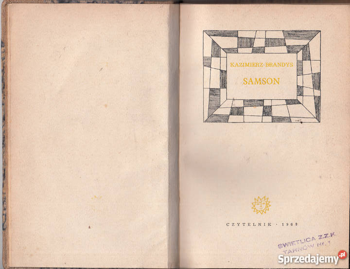 02142 SAMSON KAZIMIERZ BRANDYS Proza i poezja