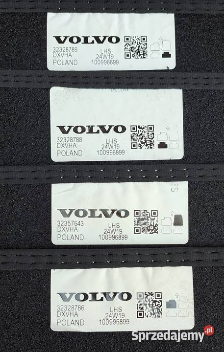 Oryginalne Dywaniki Welurowe Volvo XC40 Komplet sprzedam