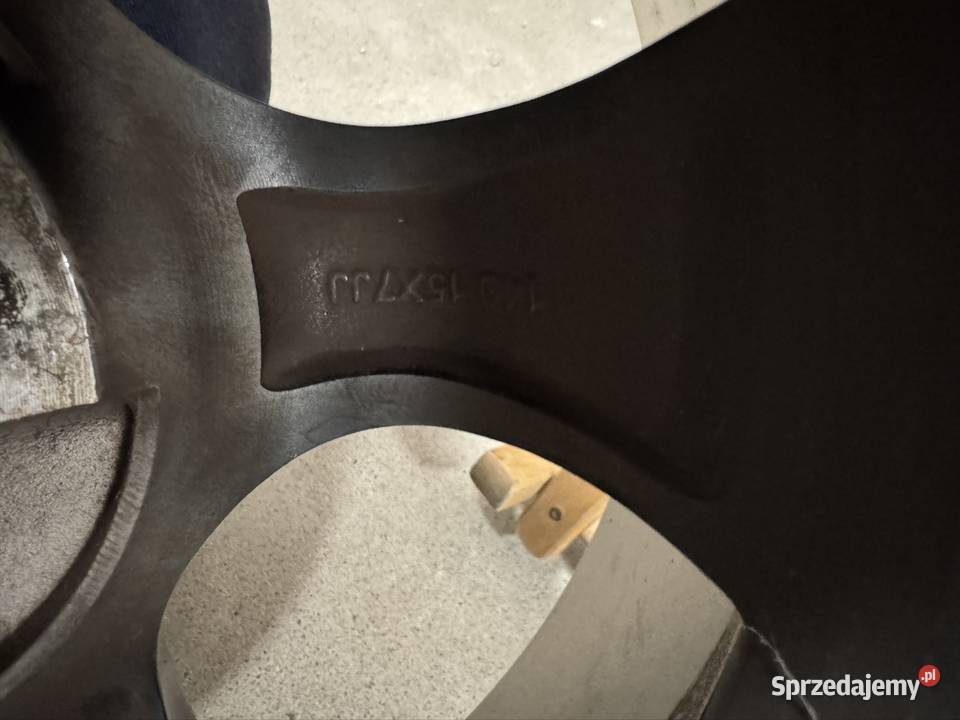 Sprzedam felgi Alu 15 rant polerka BMW Vw seat Gdynia sprzedam