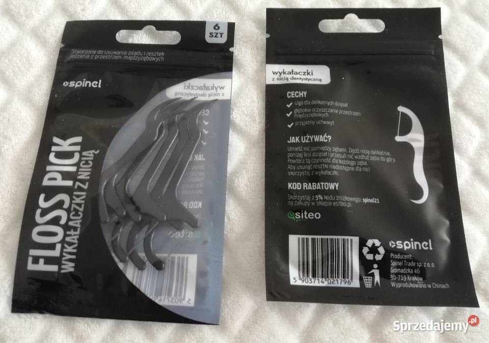 Wykałaczki z nicią dentystyczną 6