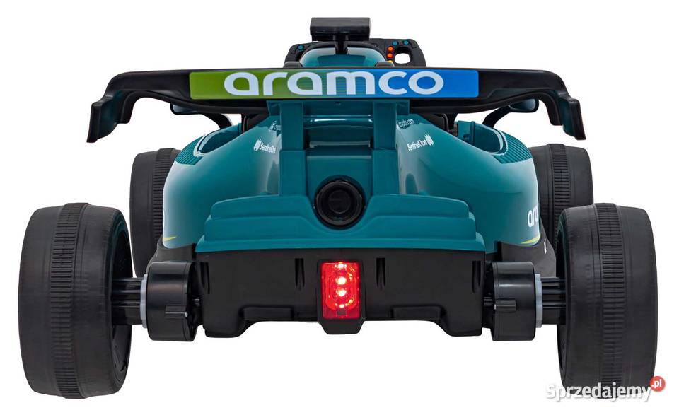 Formuła 1 na akumulator Aston Martin dzieci 24V mazowieckie Warszawa