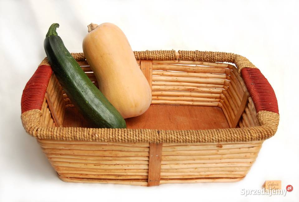 Duży kosz rattanowy skrzynka rattan sznurek 48 x Pozostałe Lublin