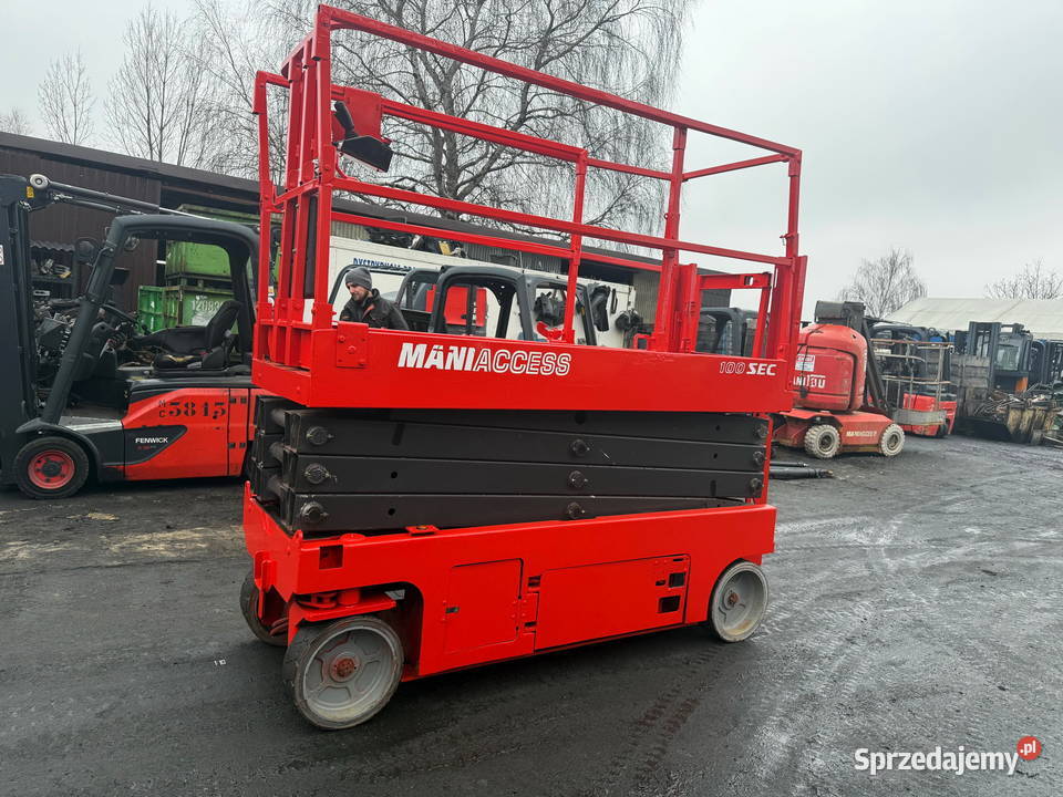 zwyżka podnośnik elektryczny MANITOU 100 SEC Działoszyn