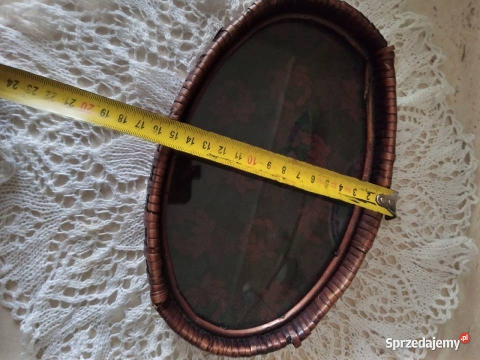 Stara tacka z wiklinowym obrzeżem Nakło nad Notecią