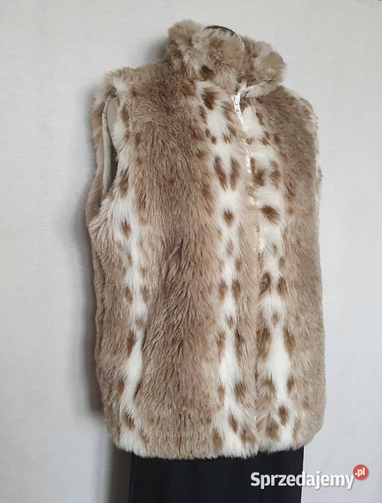 Kamizelka Bezrękawnik Sztuczne Futro Futerko Kurtki i płaszcze śląskie Katowice