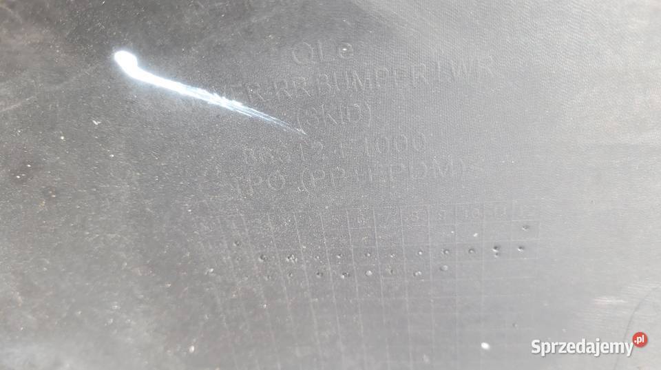 KIA SPORTAGE IV 15 DOKŁADKA SPOILER ZDERZAKA TYŁ Ruda Śląska sprzedam