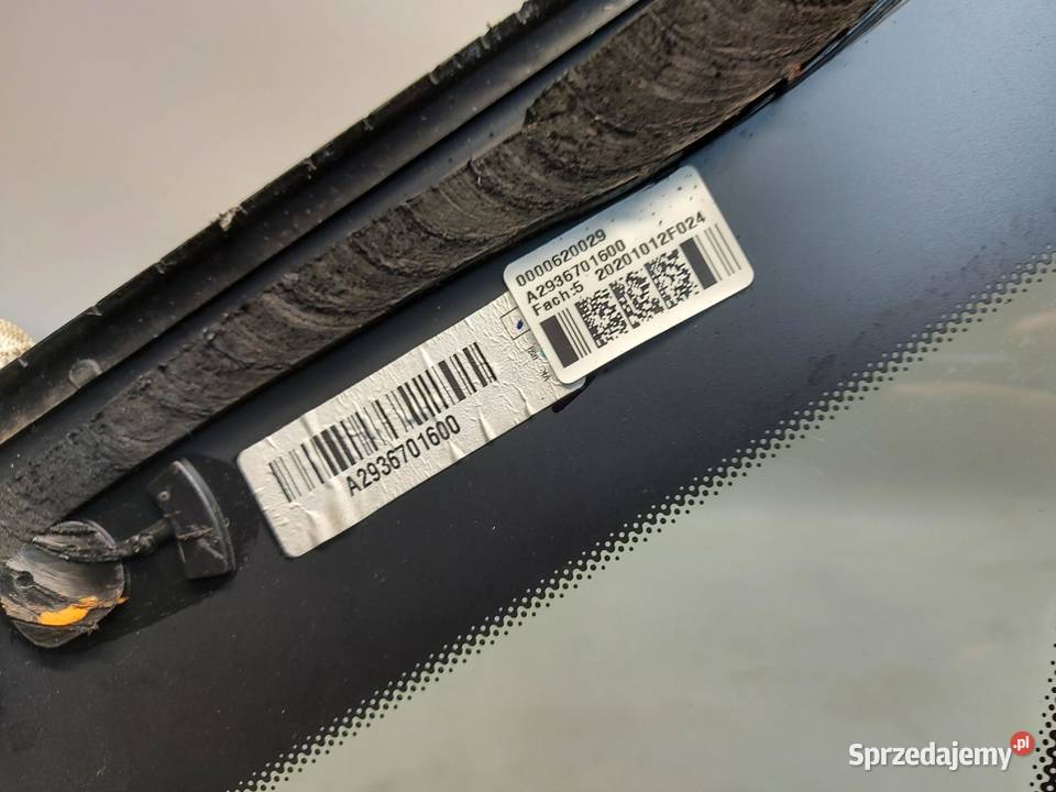 Mercedes EQC 400 W293 SZYBA KAROSERYJNA PRAWY sprzedam