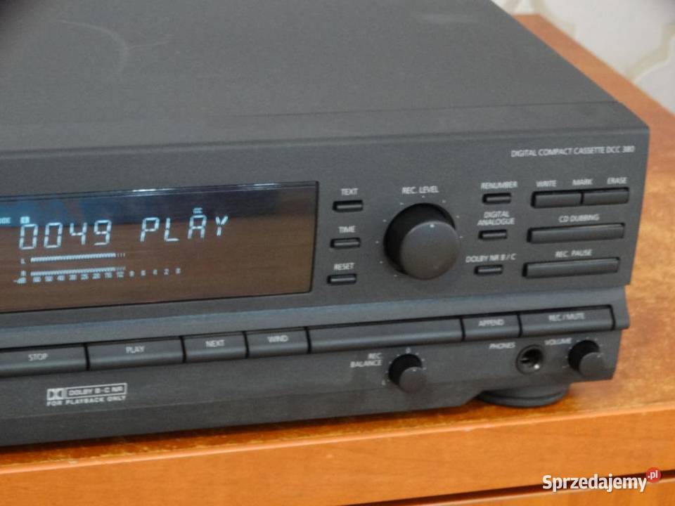Philips DCC 380 magnetofon cyfrowy WYSYŁKA Jasło